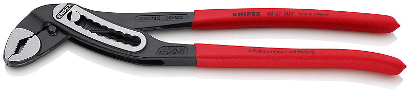 Vesipumppupihdit Knipex Alligator säädettävä