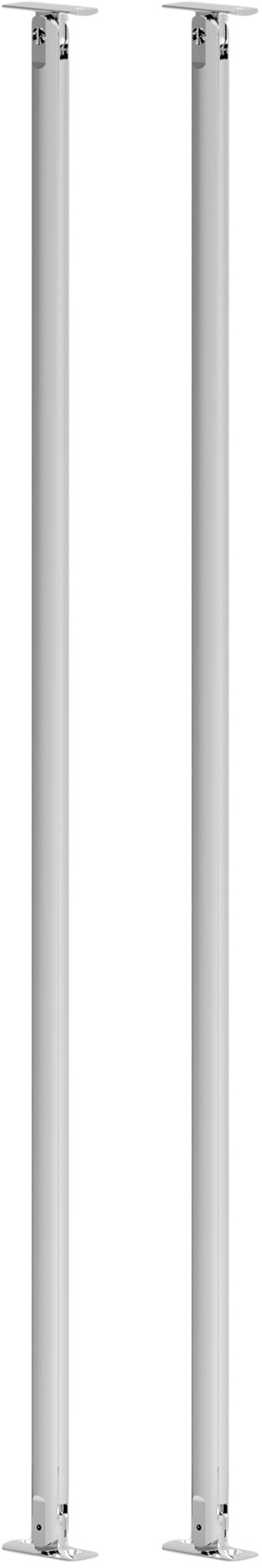 Kaidepinna Lundbergs 22 x 50 x 1005 mm alumiini 2 kpl/pkt