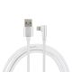USB-kaapeli Bauhaus USB-A/Lightning 90° valkoinen 1 m