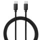 USB-kaapeli Bauhaus USB-C musta 3 m
