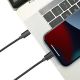 USB-kaapeli Bauhaus USB-C musta 3 m