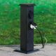 Pylväspistorasia Eglo Park 4 musta IP44