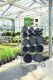 Ulkoruukku Cylindro 45 cm antrasiitti