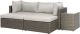 Divaanisohva Sunfun All-In-One ruskea
