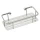 Suihkuhylly Pressalit Home 30 x 13 cm, useita värivaihtoehtoja Harjattu teräs