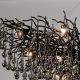 Kattovalaisin Paul Neuhaus Icicle musta 75 x 150 x 250 cm