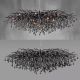 Kattovalaisin Paul Neuhaus Icicle musta 75 x 150 x 250 cm