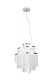 LED-riippuvalaisin Trio Pomp kromi Ø 38 cm