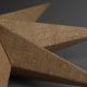 Paperitähti Konstsmide juutti beige Ø 60 cm