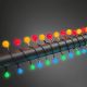 Valosarja Konstsmide Marjat 80 LED-valoa 6,32 m IP44