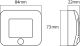 Liiketunnistinvalaisin Osram Nightlux Hall valkoinen 8,4 x 7,3 cm IP54