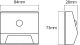 Liiketunnistinvalaisin Osram Nightlux Stair hopea 8,4 x 7,3 cm IP54