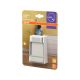 LED-yövalo Osram Lunetta Shine 0,28 W valkoinen 6 x 9 cm IP20