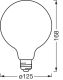 LED-lamppu Osram Smart+ WiFi Globe DIM E27 6 W 680 lm 2400 K 1 kpl/pkt