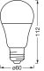 LED-lamppu Osram Smart+ WiFi E27 9 W 806 lm TW 2700–6500 K 1 kpl/pkt