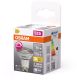 LED-lamppu Osram Superstar Par16 DIM GU10 2,4 W 230 lm 2700 K 36° 1 kpl/pkt