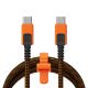 Kaapeli Xtorm Xtreme USB-C/C PD oranssi/musta 240 W 1,5 m