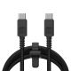 Kaapeli Xtorm Xtreme USB-C/C PD musta 240 W 3 m