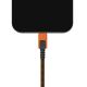 Kaapeli Xtorm Xtreme USB-A/Lightning MFi oranssi/musta 1,5 m