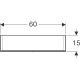 LED-peilikaappi Ido Reflect 60 cm