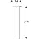LED-peilikaappi Ido Reflect Clear valkoinen 40 cm