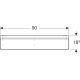 LED-peilikaappi Ido Glow Square tammi 90 cm