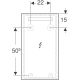 LED-tasopeili Ido Reflect 40 cm