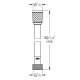 Suihkuletku Grohe VitalioFlex Trend kromi 1,5 m