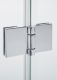 Kääntyvä suihkuseinä Tammiholma TKS kirkas 76 x 190 cm