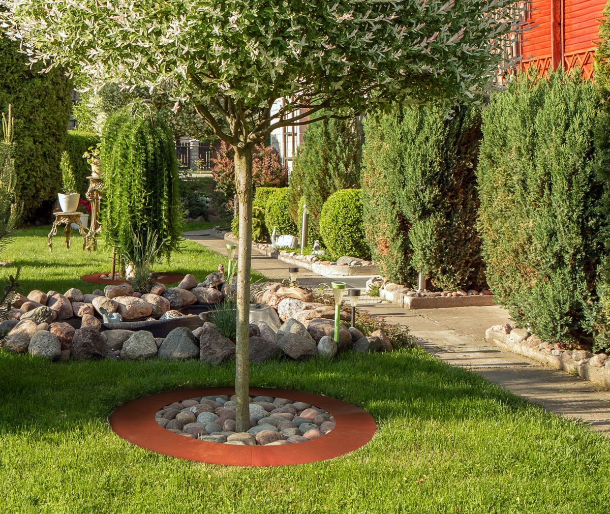 Suojarengas puun ympärille 60/90 cm ruskea