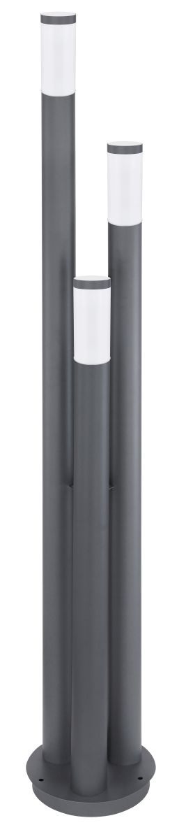 Pylväsvalaisin Globo Boston 3-os 170 cm Antrasiitti
