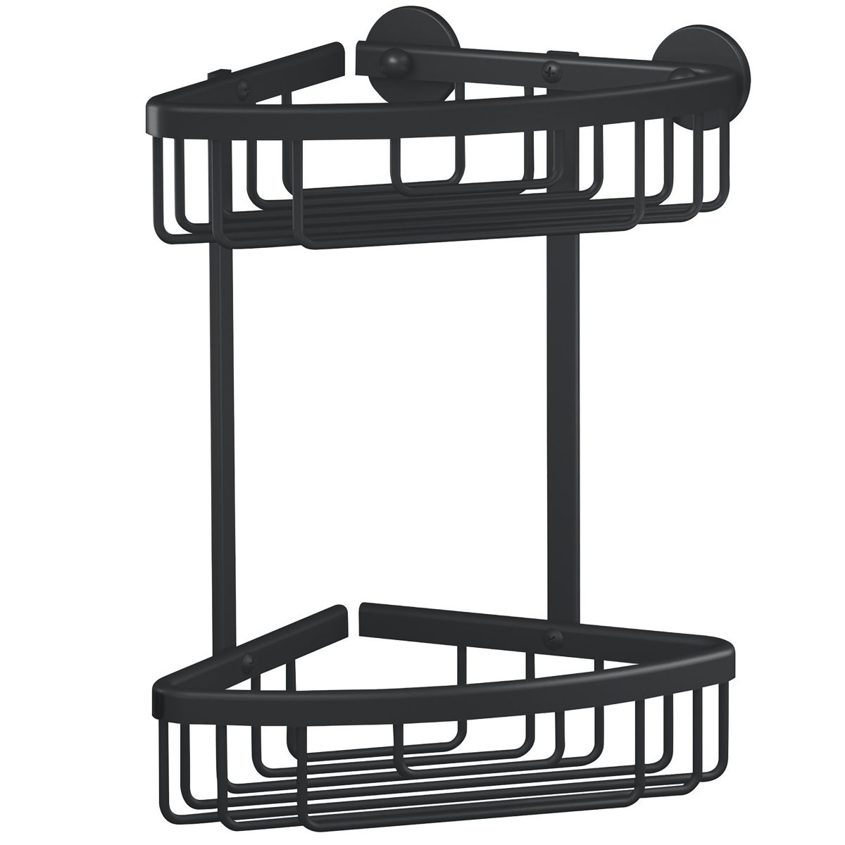 Kulmasuihkukori tesa® Aluxx Musta