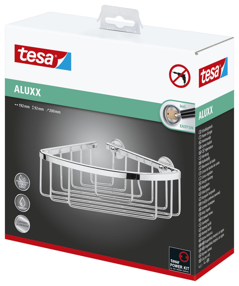 Suihkukori tesa® Aluxx Kromi