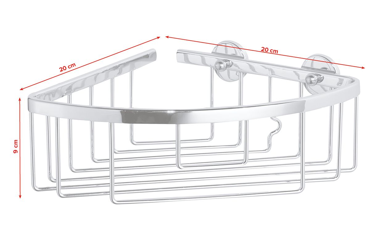 Suihkukori tesa® Aluxx Kromi