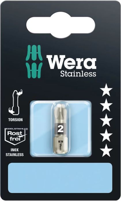 Ruuvauskärki Wera TORSION 3855/1 PZ1 25mm