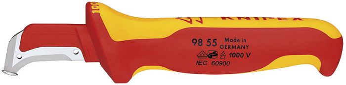 Kaapelinkuorintaveitsi Knipex 180 mm