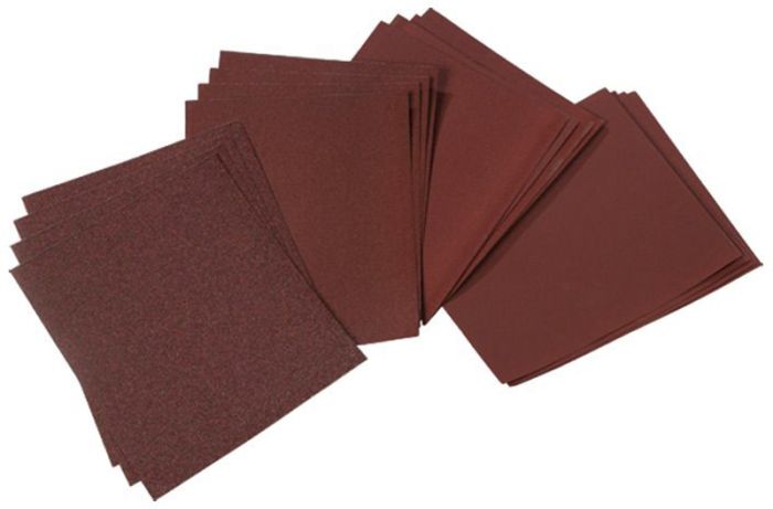 Hiomapaperilajitelma Craftomat 230 x 280 mm punainen 16-os.