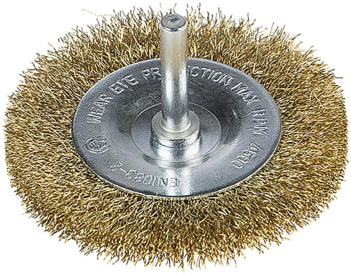 Teräsharja Craftomat S6 D 75 mm messinki