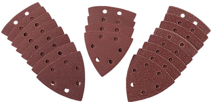 Hiomapaperi Craftomat kolmionmuotoinen 20 kpl punainen