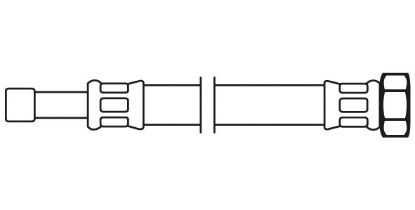 Jatkomuhvi Flexible M10 x 3/8