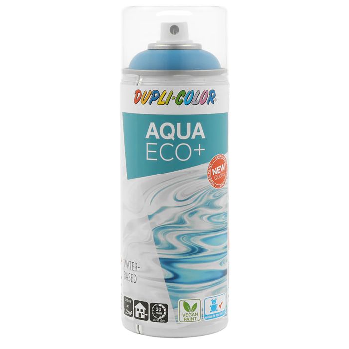 Spraymaali Dupli-Color Aqua Eco+ mattavalkoinen 350 ml