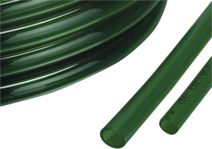 PVC-letku 8 mm vihreä läpinäkyvä