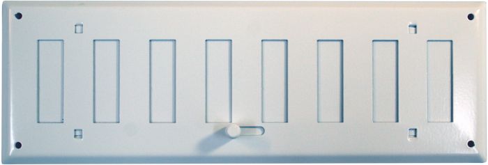 Vapaavirtaussäleikkö FläktGroup HSO 300 x 100 Valkoinen