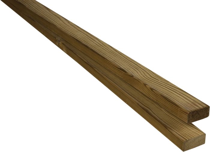 Kyllästetty mänty AB 21 x 45 mm Vihreä