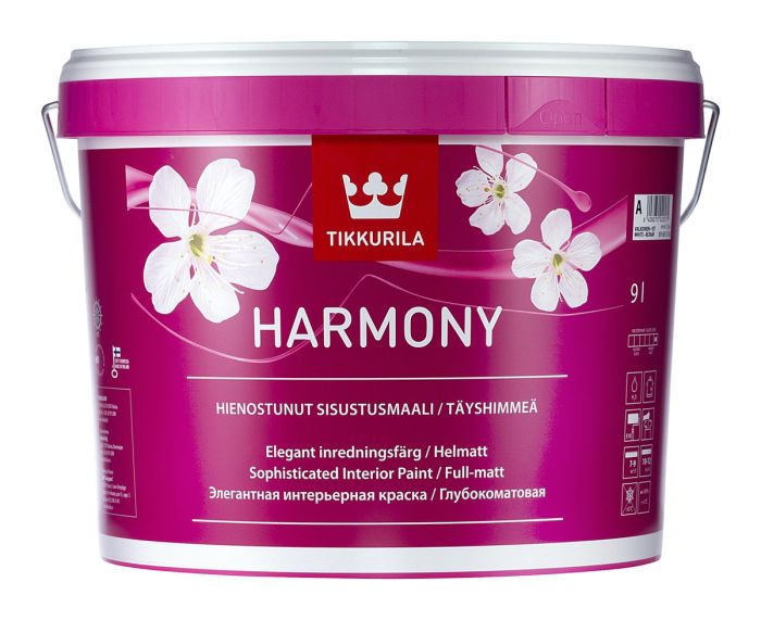 Sisämaali Tikkurila Harmony 9 l