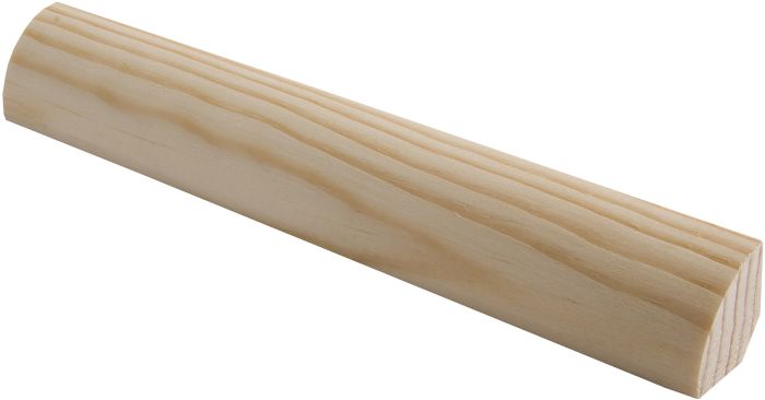 Hobbylista Maler neljännespyöreä mänty puuvalmis 18 x 18 x 1000 mm