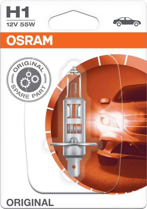 Polttimo Osram Original H1 1 kpl
