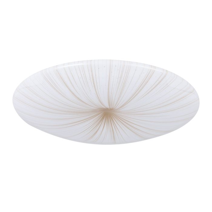 Plafondi Eglo Nieves 1 valkoinen/kulta Ø 41 cm