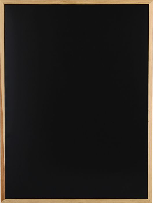 Magneettinen Liitutaulu Zeller Musta 80 x 60 cm