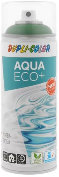 Spraymaali Dupli-Color Aqua Eco+ vaaleanoranssi 350 ml Metsän Vihreä